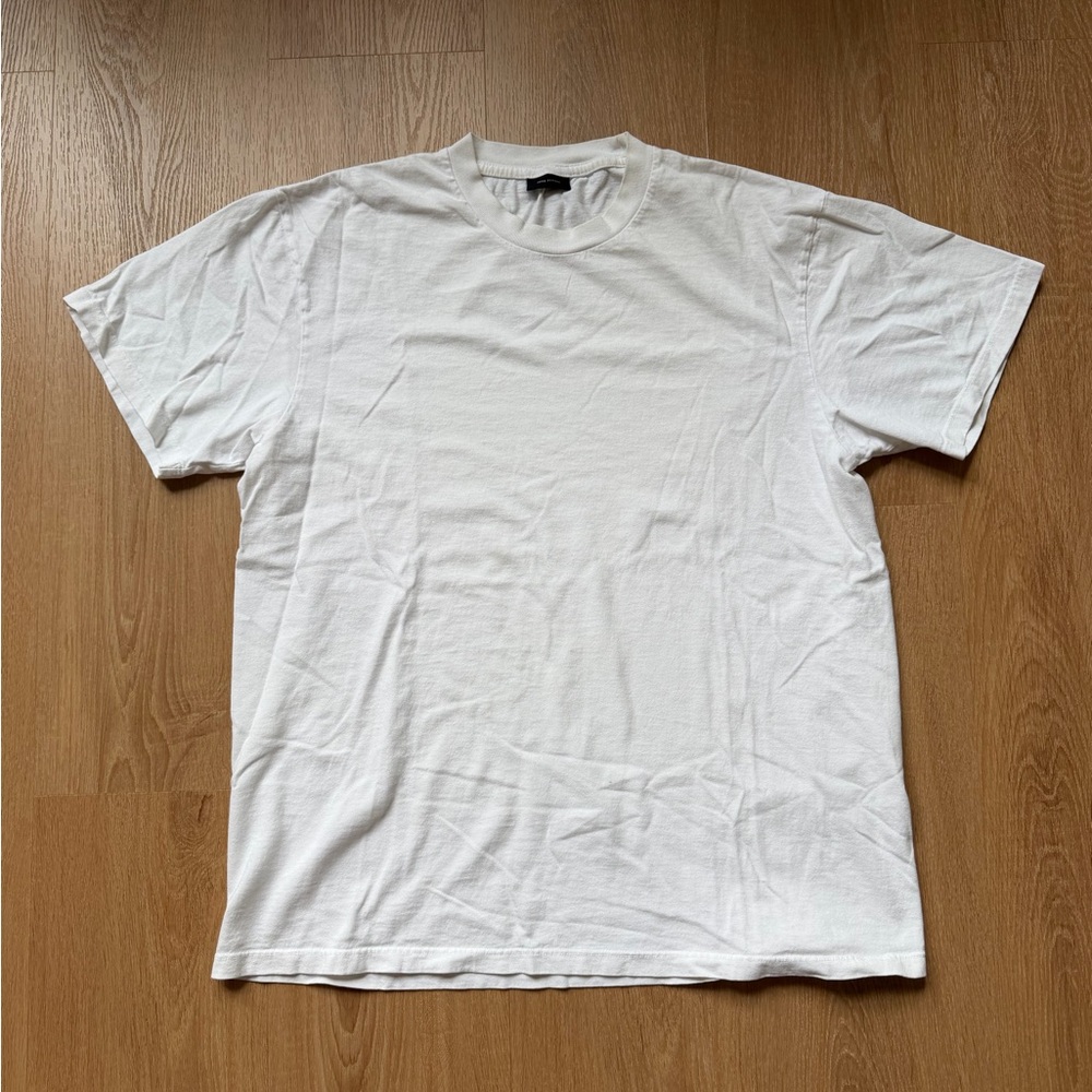 John Elliott Cotton Crew T Shirt Men's M Minimalist Quiet Luxury